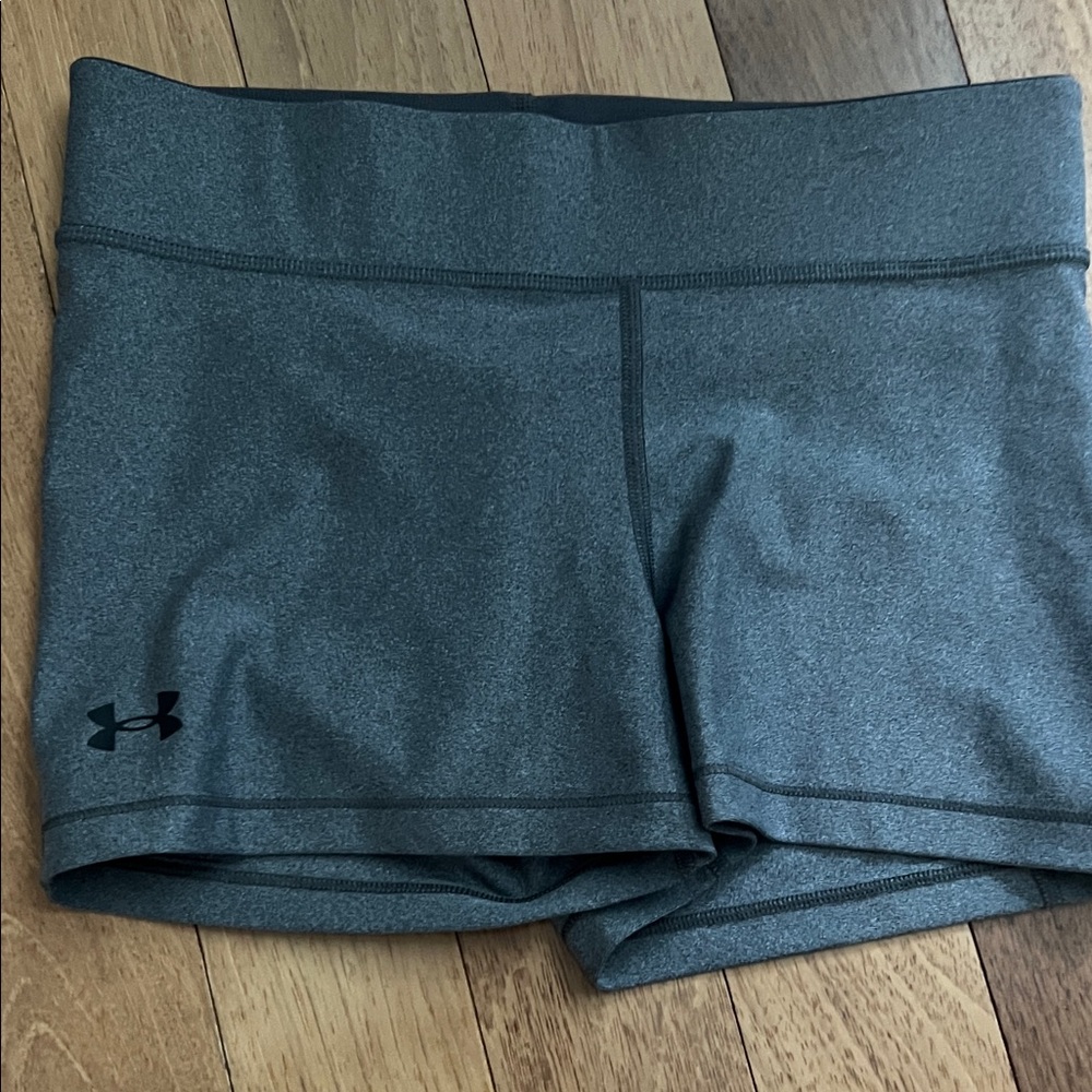 Under Armour Women's Charcoal Athletic Shorts